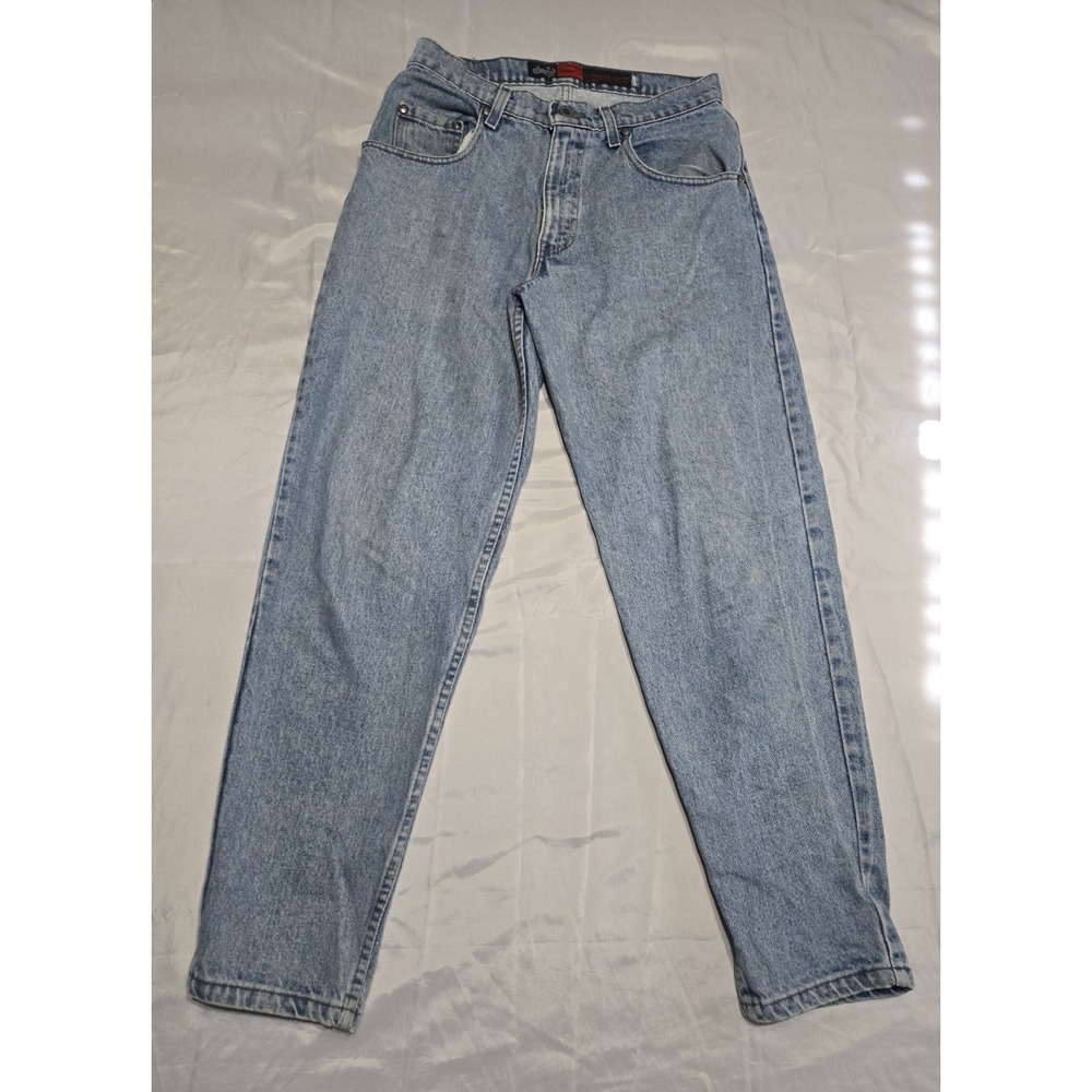 Vtg 90s Levis SilverTab LOOSE Jeans 30x30 Light Wash Baggy Skate Made‎ USA 1992